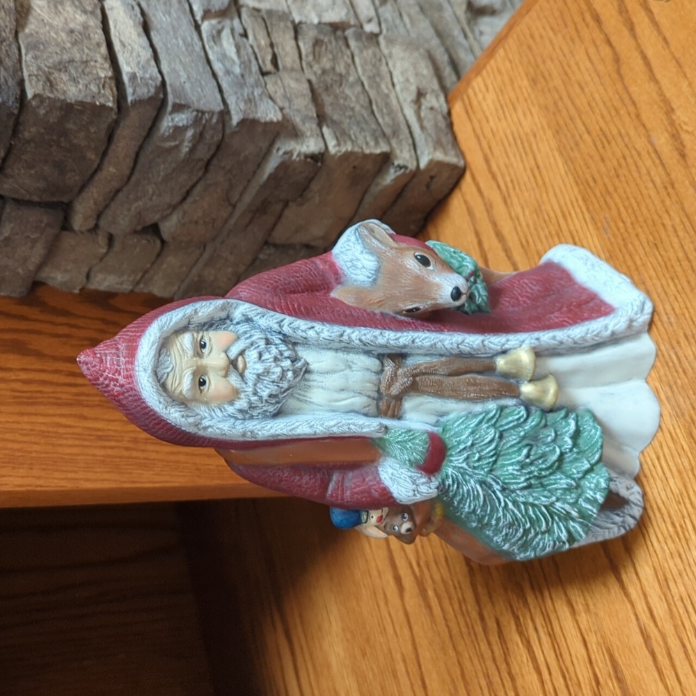 Ceramic Old World Santa
